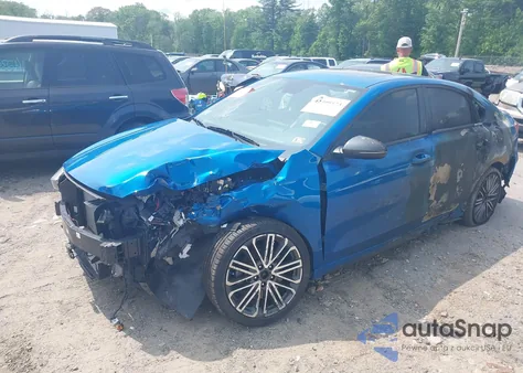 2022 Kia Forte Gt z USA, uszkodzony, nr VIN 3KPF44AC6NE445890